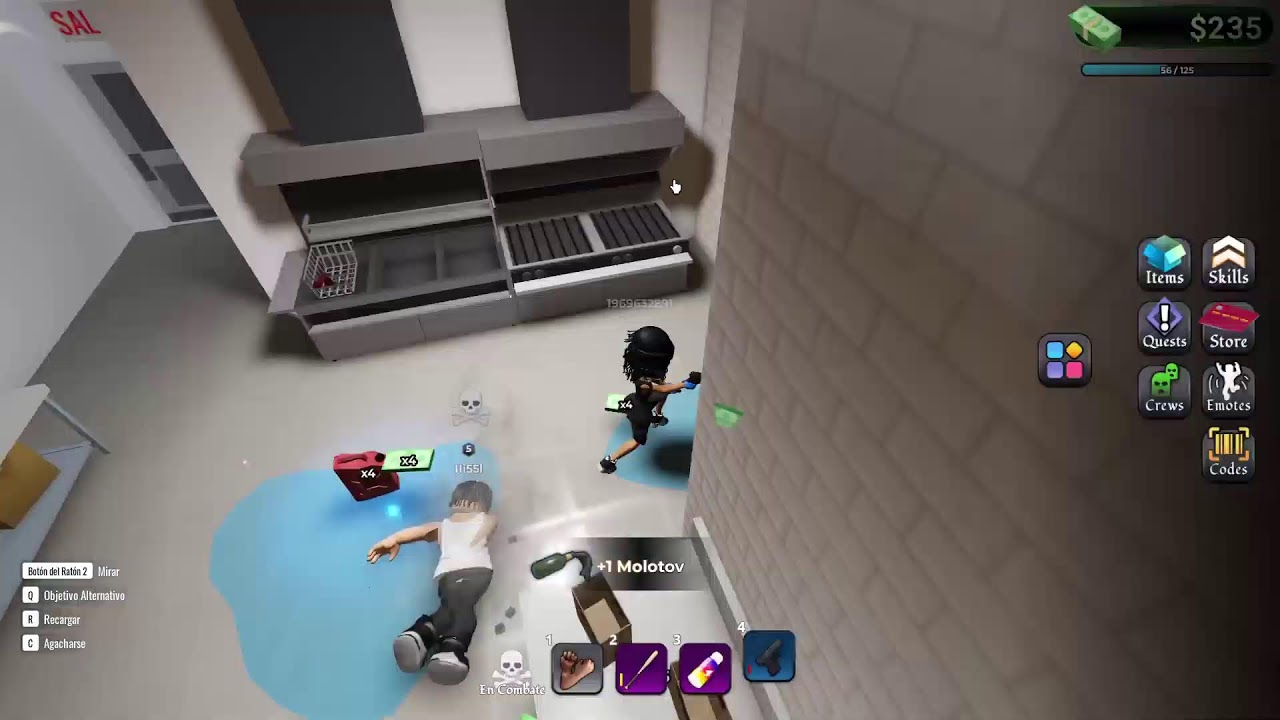 FORRANDO ME DE DROPS Y DE ARMAS EN BLOCK SPIN