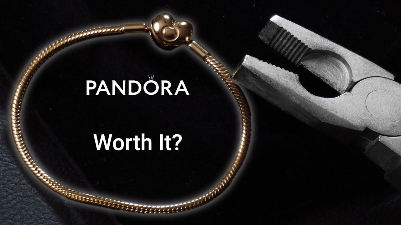 Позолоченный браслет Pandora настоящий?