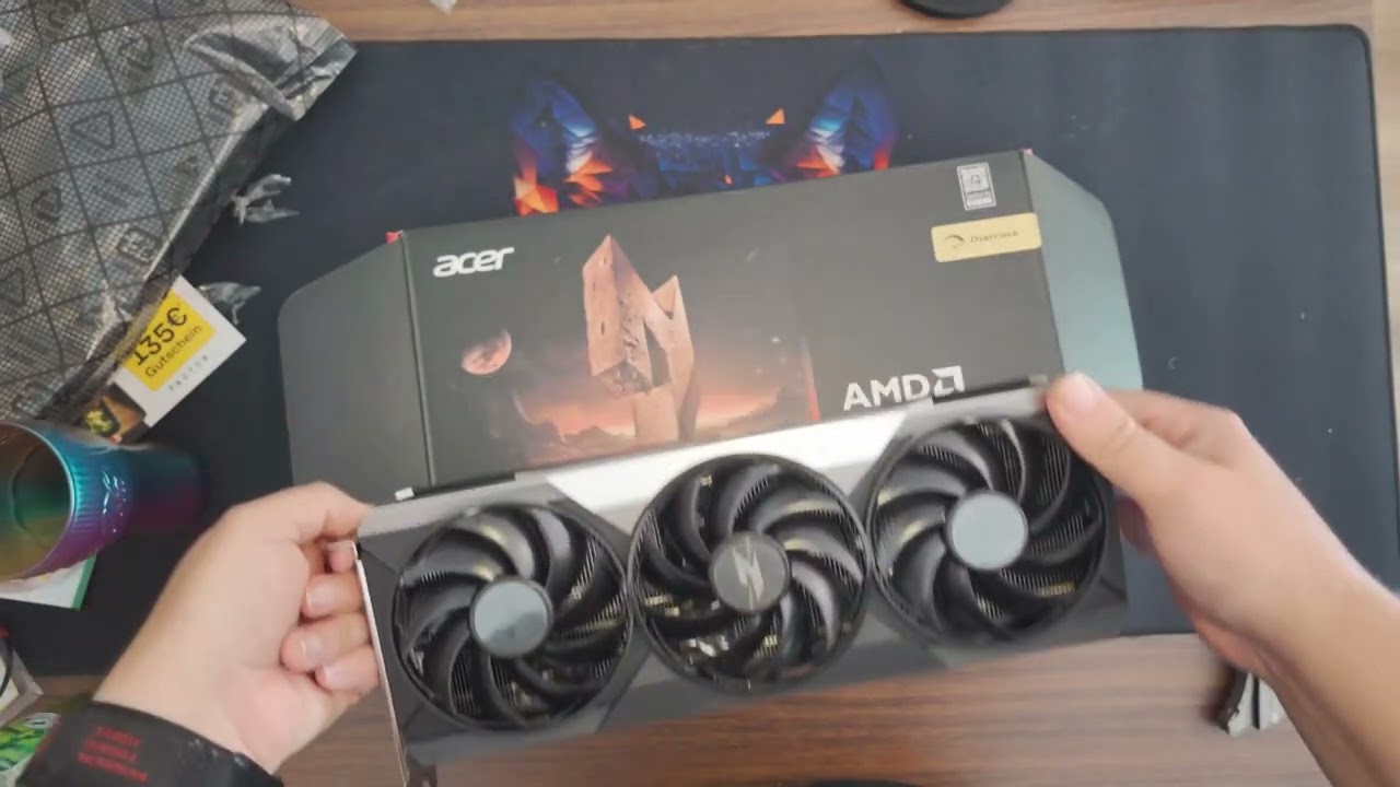 RX 9070 XT Einbau und Entpacken
