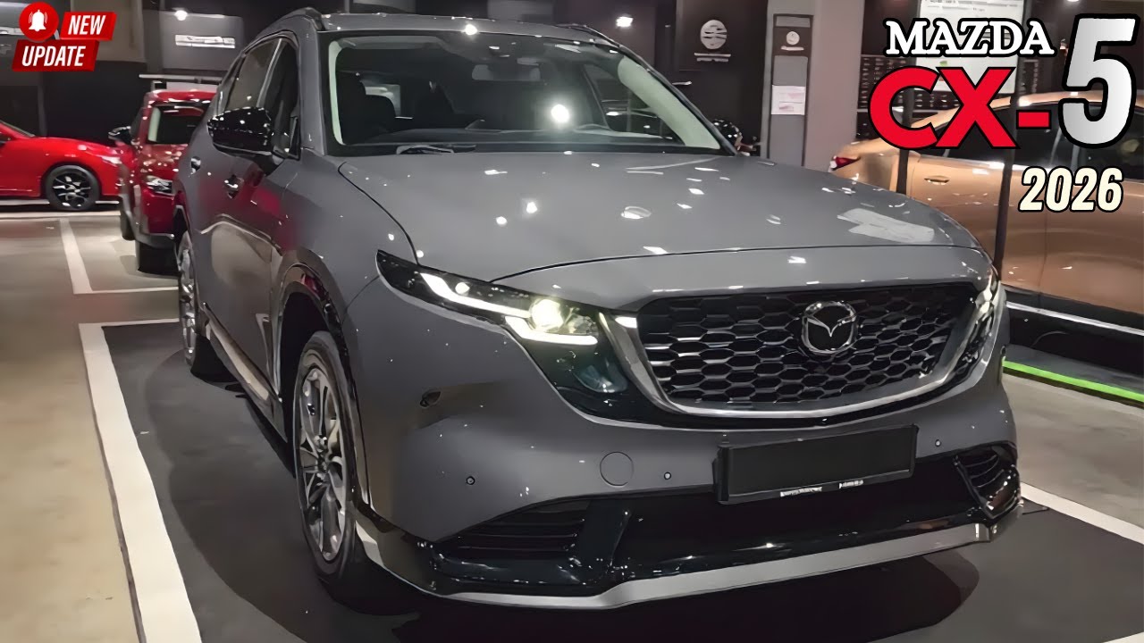 7 причин, по которым Mazda CX-5 2026 года лучше всех конкурирующих внедорожников!