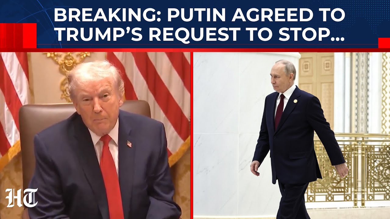 Трамп рассказал о личной просьбе к Путину, поскольку число военных потерь в России и Украине приб...