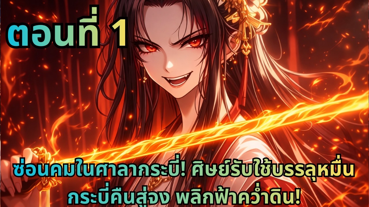 ตอนที่ 1|ซ่อนคมในศาลากระบี่! ศิษย์รับใช้บรรลุหมื่นกระบี่คืนสู่จง พลิกฟ้าคว่ำดิน!