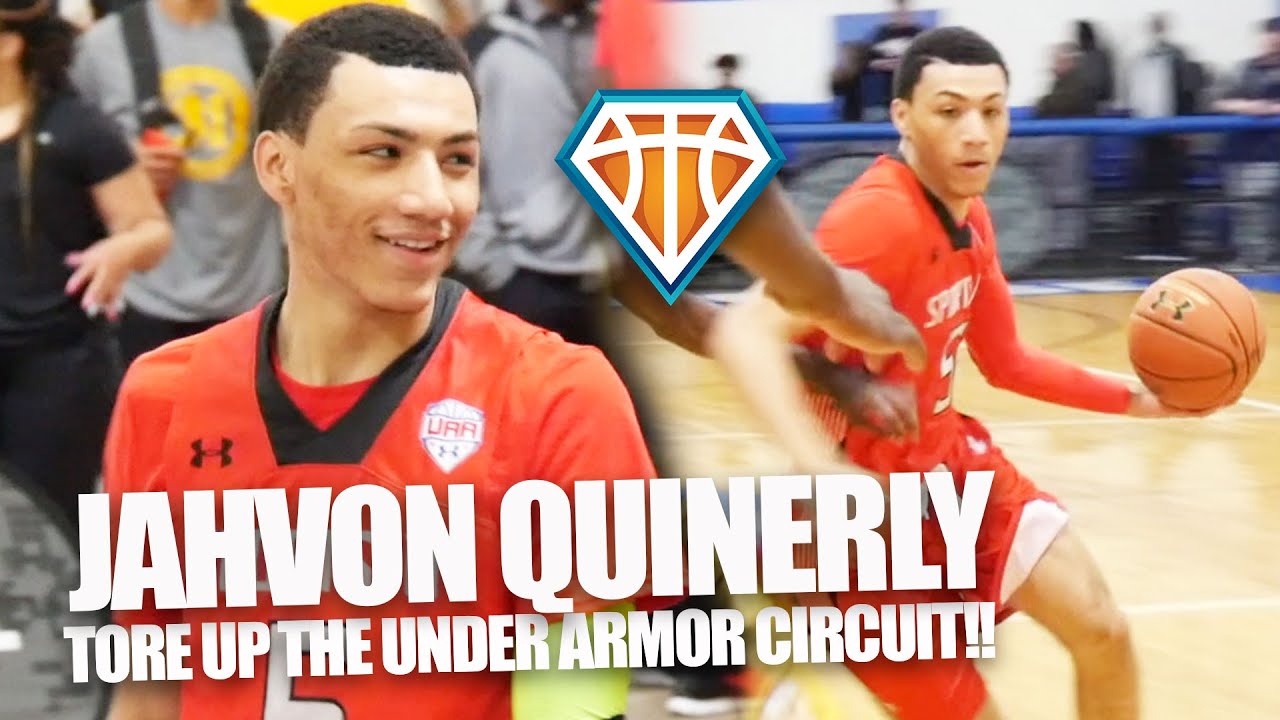 Jahvon Quinerly TORE UP THE UNDER ARMOUR CIRCUIT!! | Alabama's NEXT GREAT Point Guard