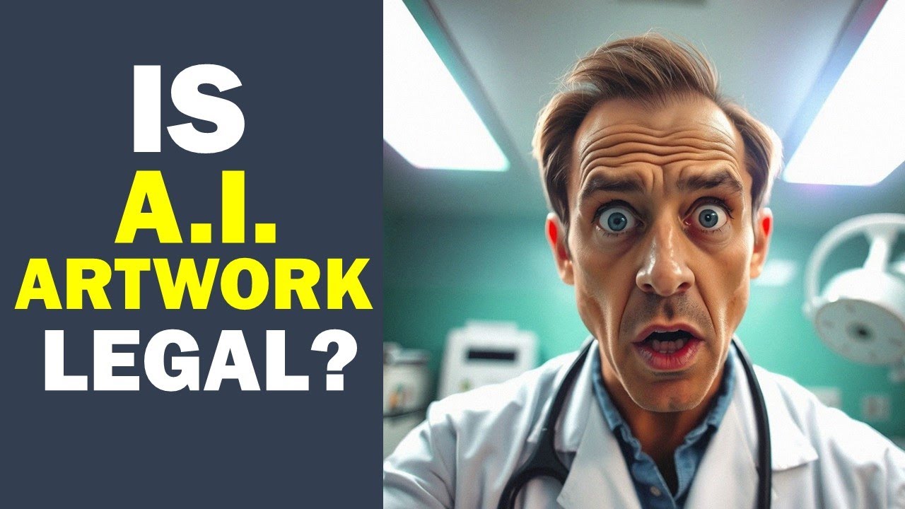IS A.I. ARTWORK LEGAL TO USE IN PRINT ON DEMAND?