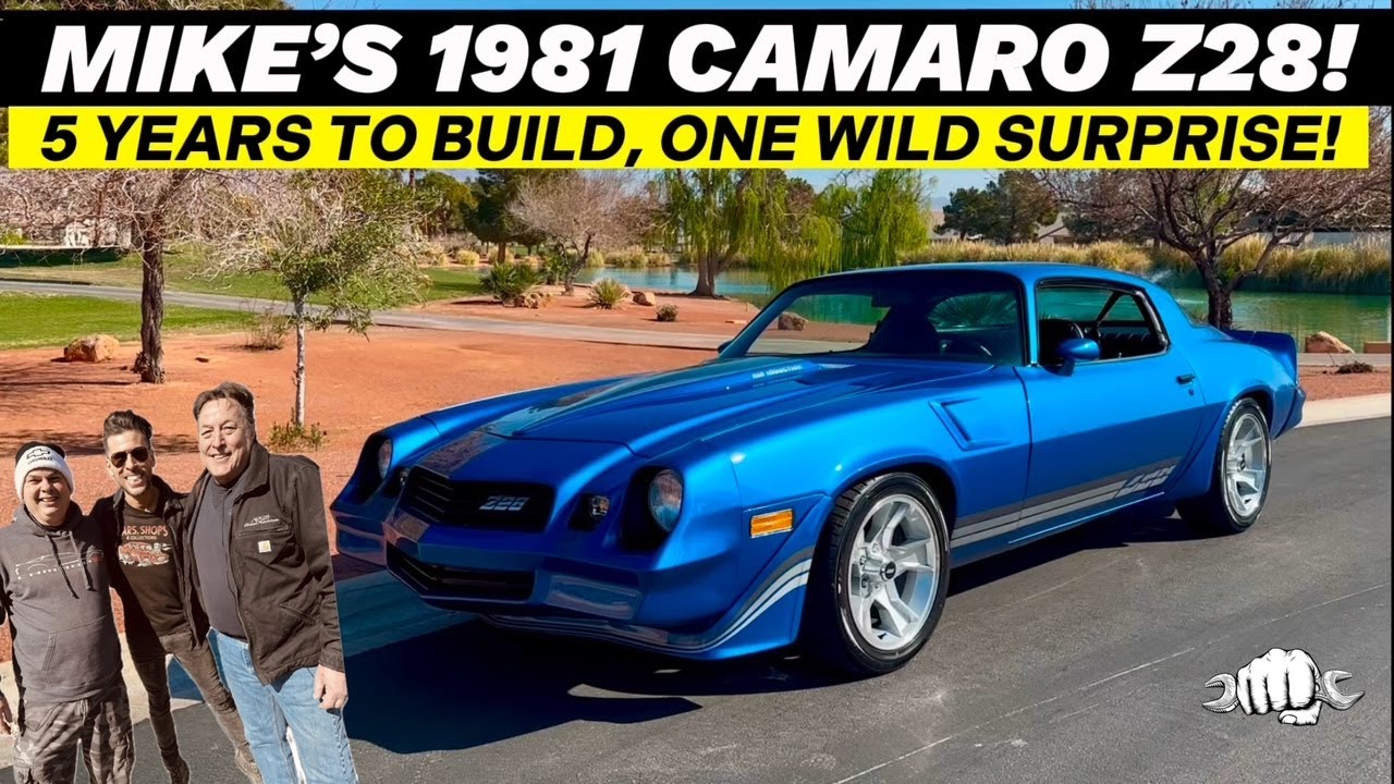 1981 CAMARO Z28! Five Year Build Comes To Life W/ MONSTER Under The Hood!