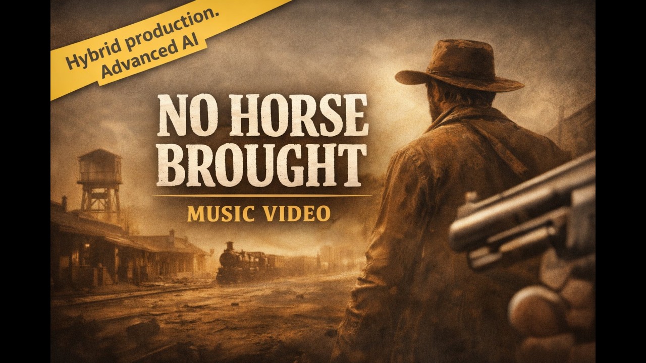 No Horse Brought — минималистичный музыкальный клип, где говорит молчание.