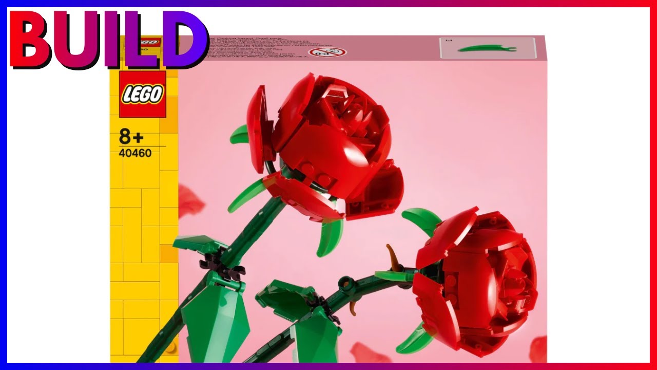 Lego 40460 Roses Build
