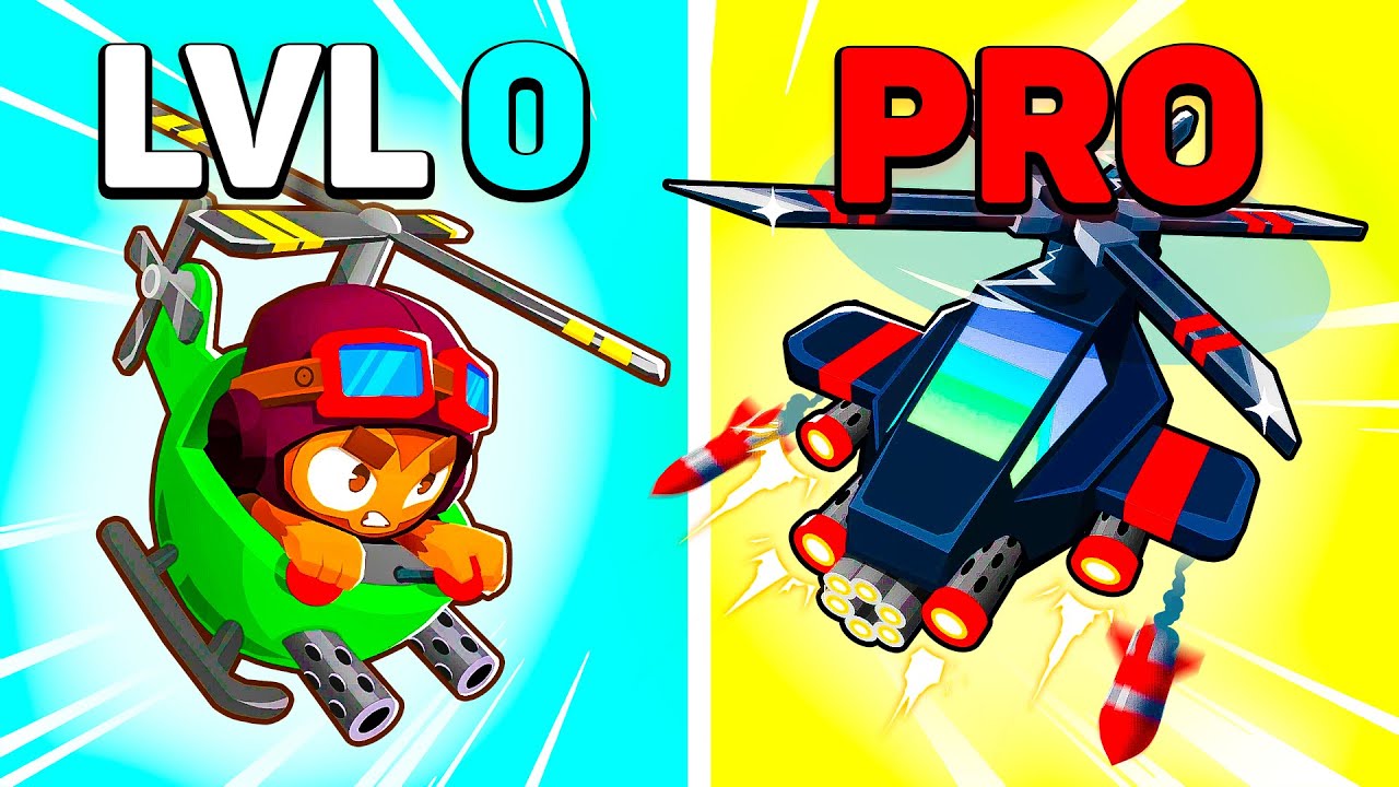 É Possível Derrotar Todos Os BLOONS Só Com O MACACO HELICÓPTERO?