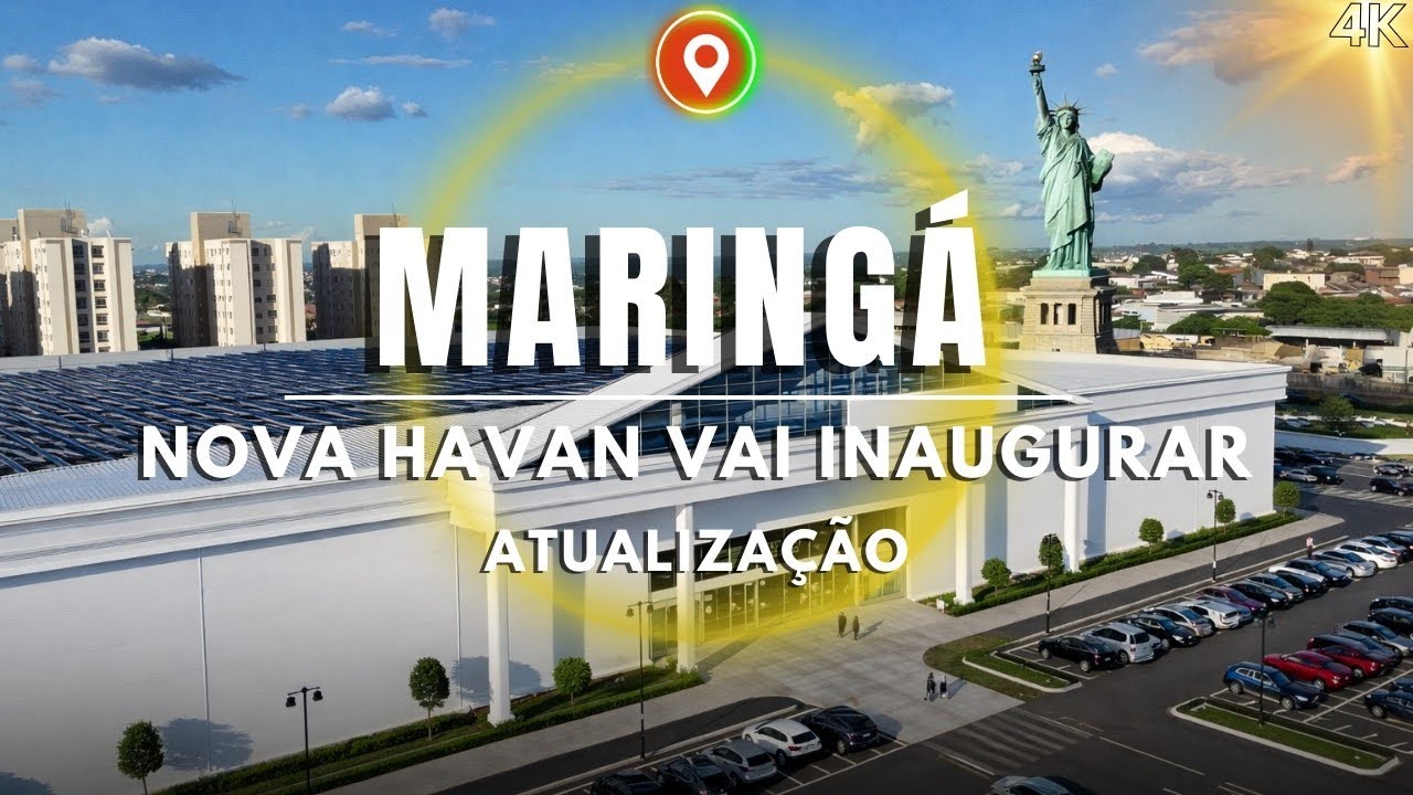Nova loja da HAVAN em MARINGÁ vem aí 