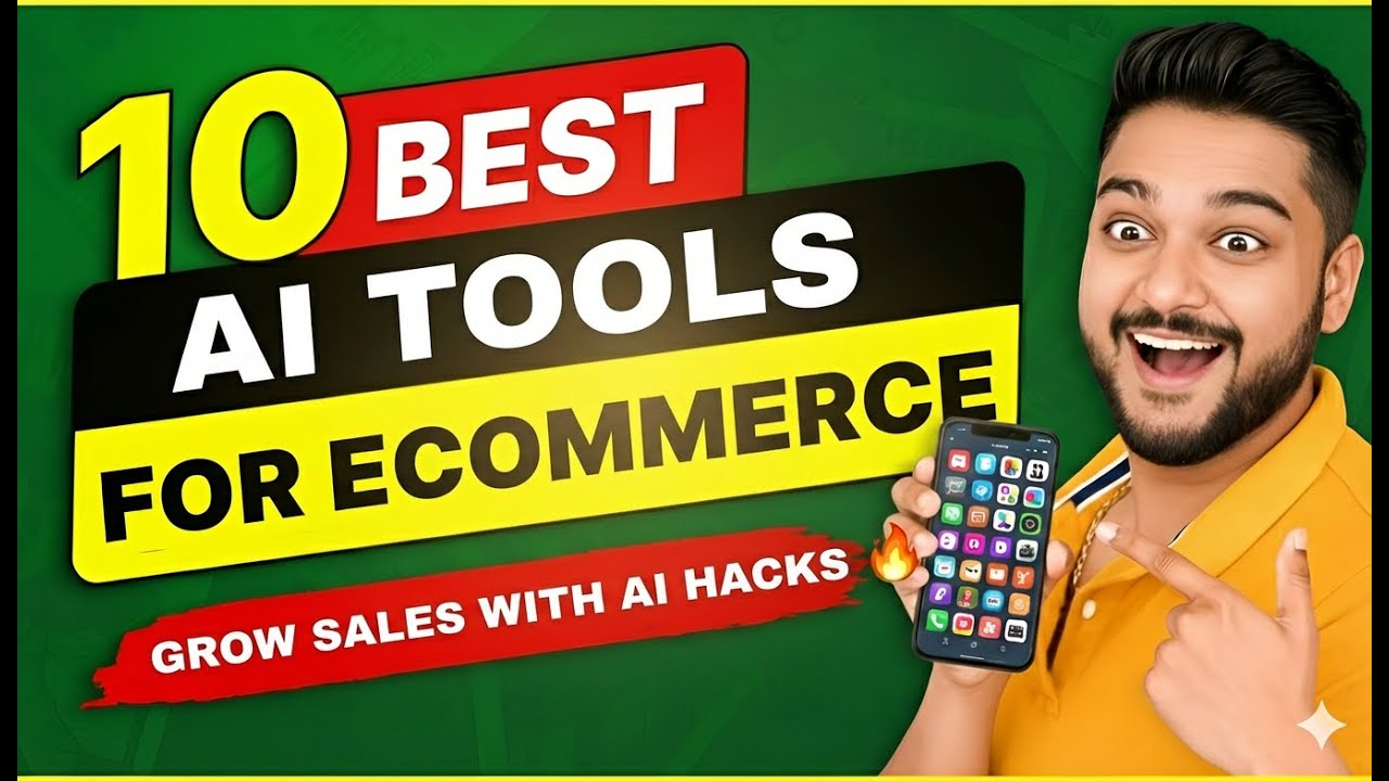 10 Best AI Tools for Ecommerce | Ecommerce Business Ideas | Social Seller Academy