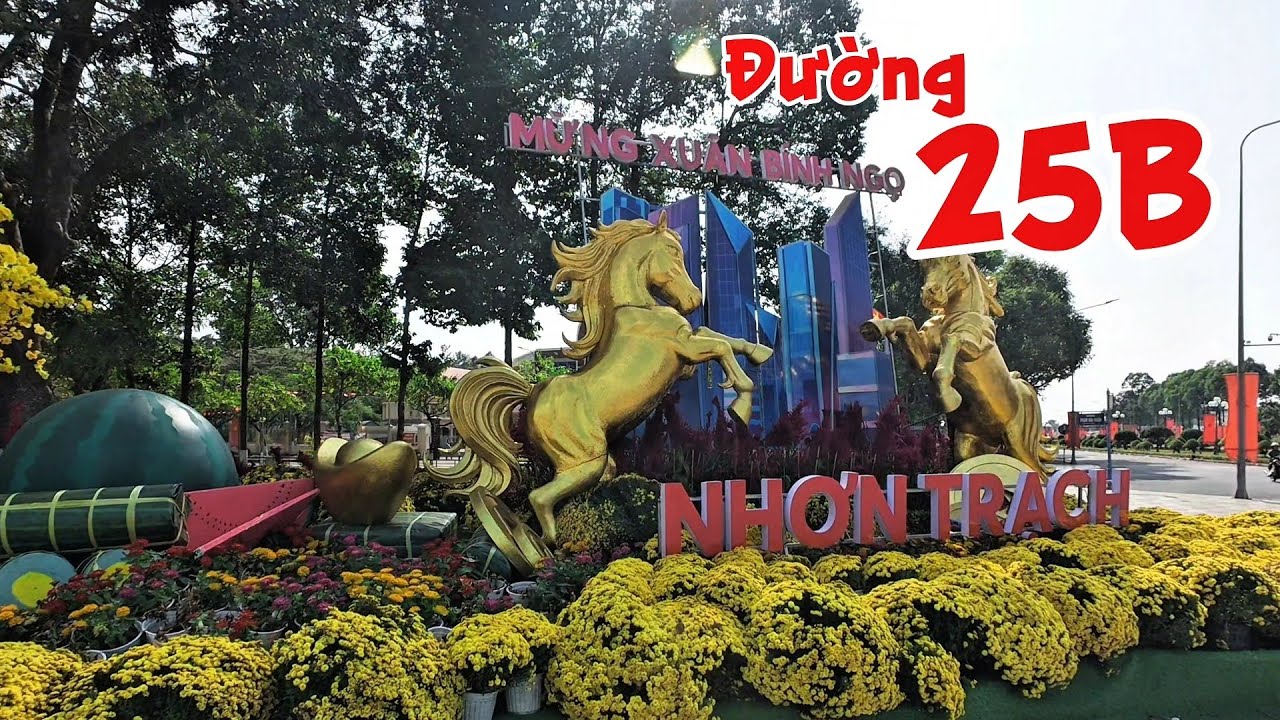 Cập nhật đường 25B Nhơn Trạch 