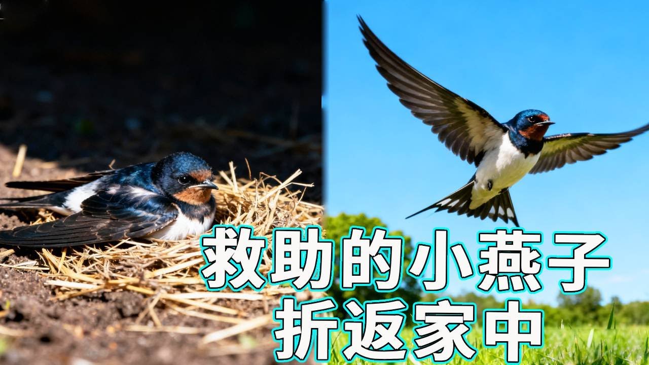 以为是永别，结果它又回来了！被救小燕子的 “双向奔赴” 太戳心！【天下一场梦】