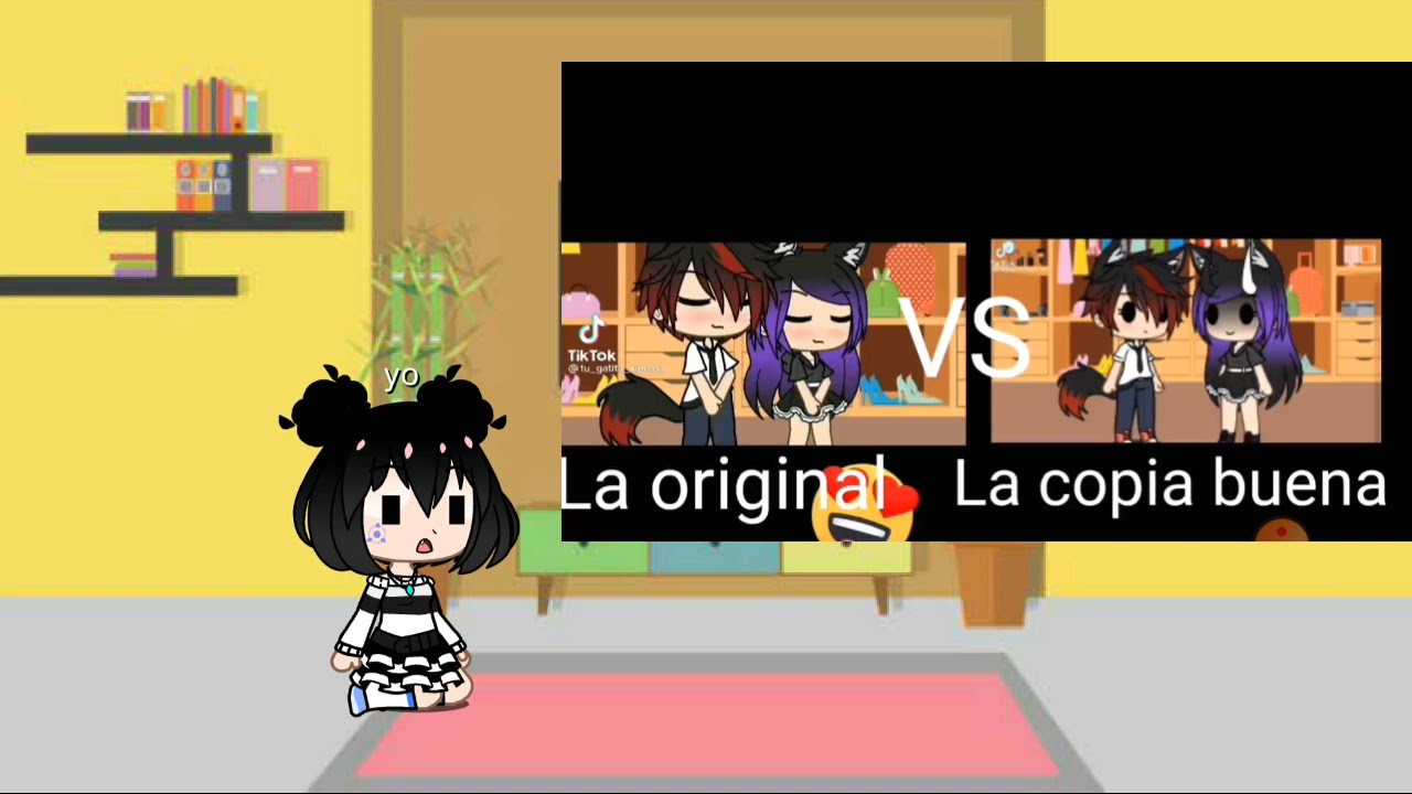 reacción a tu gatita Ximena vs la copia buena