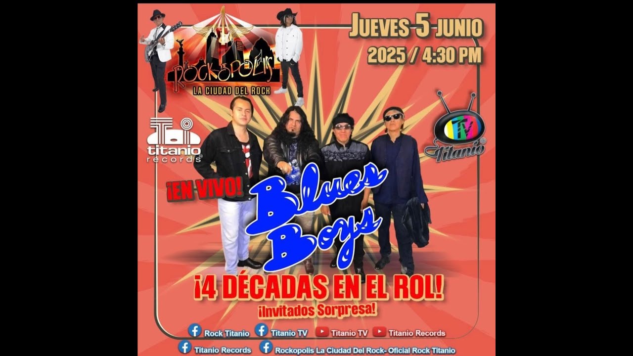 Blues Boys en Rockopolis La Ciudad Del Rock