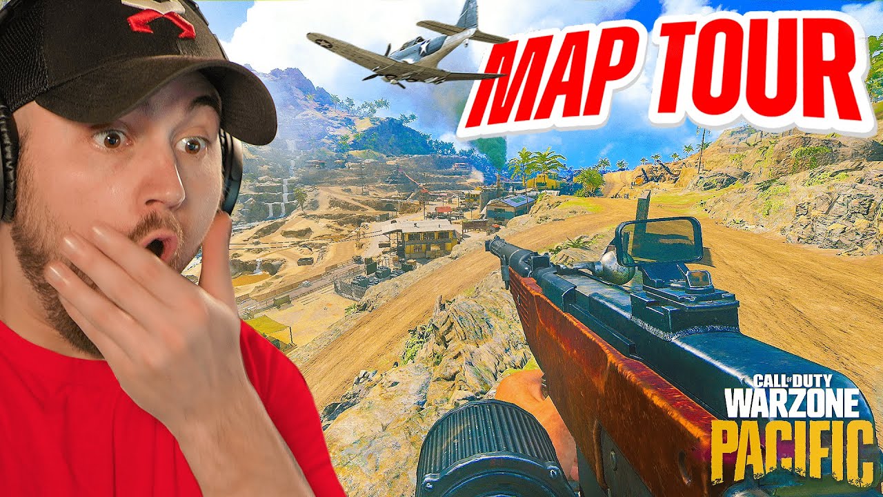 Warzone Pacific Map Tour! - Exploring EVERY POI, Vehicles, & MORE in Caldera!
