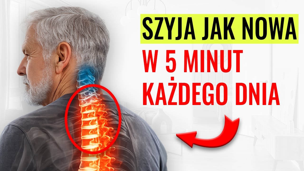 Zdrowa szyja BEZ wstawania z krzesła – proste ćwiczenia dla SZYI (2026)