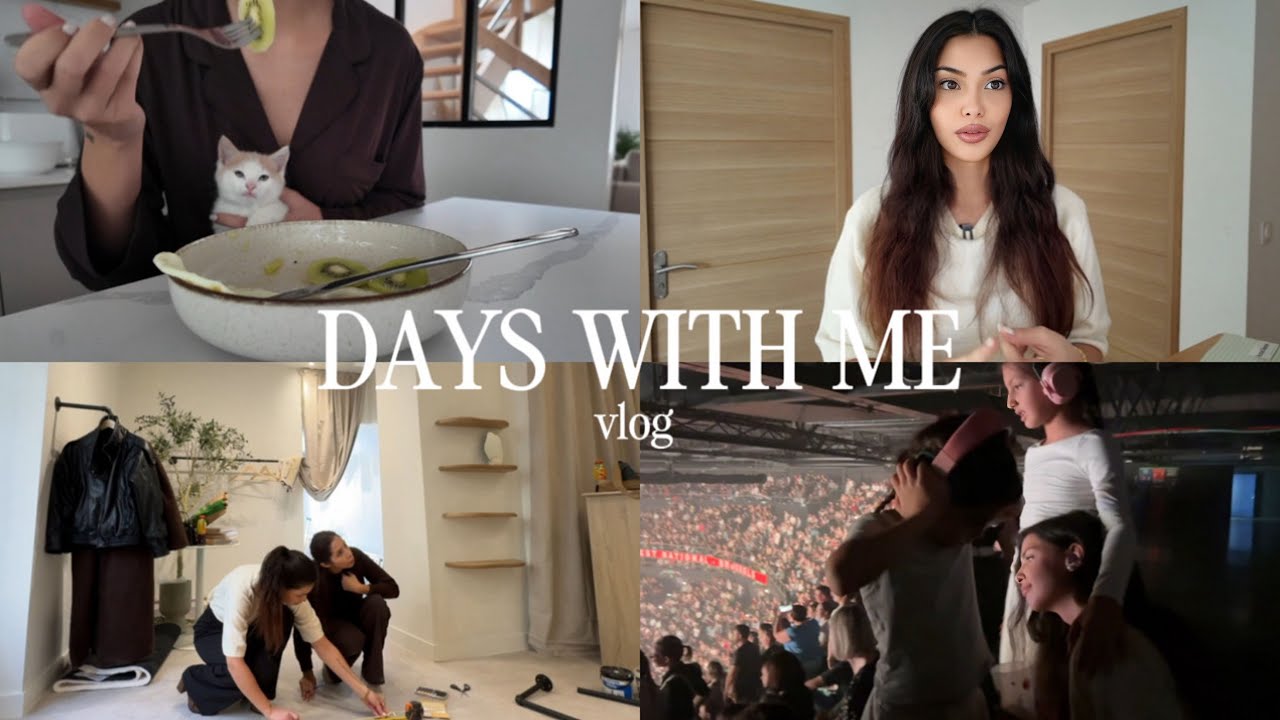 VLOG | TRAVAUX, CONCERT et SPORT | Lisa Ngo