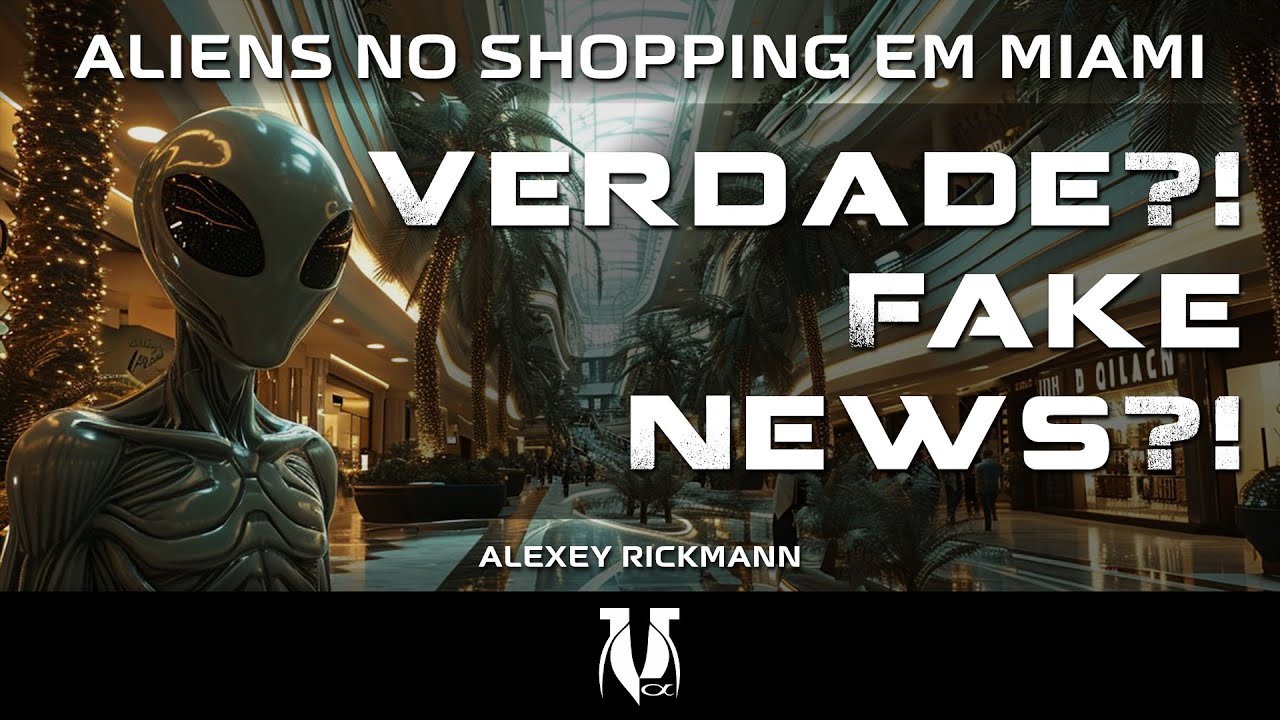 Incrível Evento Alienígena no Shopping de Miami! Verdade ou Fake News?!