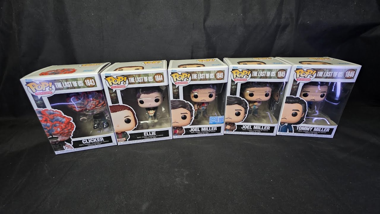 Распаковка: Виниловые фигурки Funko Pop по мотивам сериала &laquo;The Last of Us&raquo;.