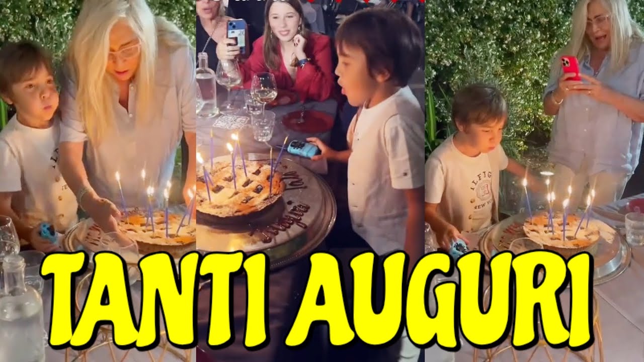 Mara Venier festeggia il compleanno di suo Nipote Iaio