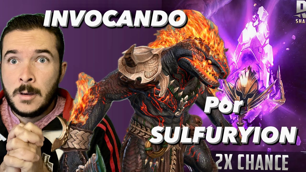 Abriendo Fragmentos en X2 del Vacío. Vamos por Sulfuryion! - RAID: SHADOW LEGENDS