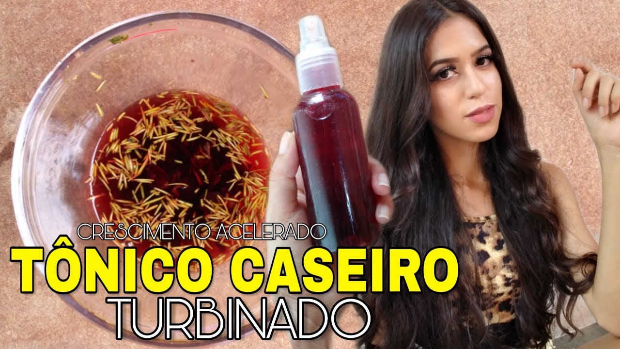 TÔNICO TURBINADO CASEIRO QUE ACELERA O CRESCIMETO CAPILAR 💥