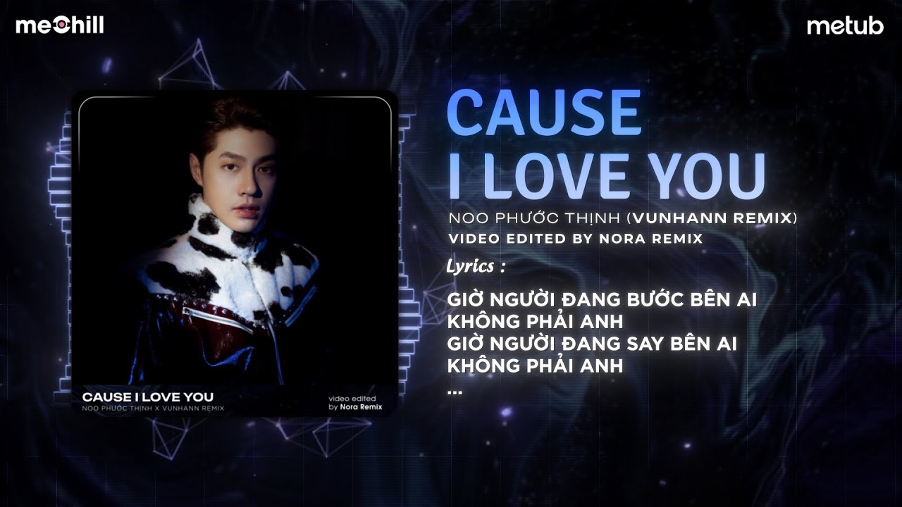 Cause I Love You Remix (VuNhann Remix) - Noo Phước Thịnh | Giờ Người Đang Bước Bên Ai Không Phải Anh