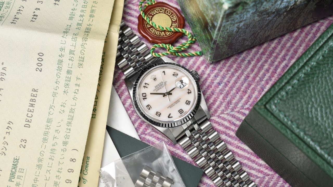 A Really Rare Rolex Datejust Pearl Dial 16234NA | Wristwatch Check