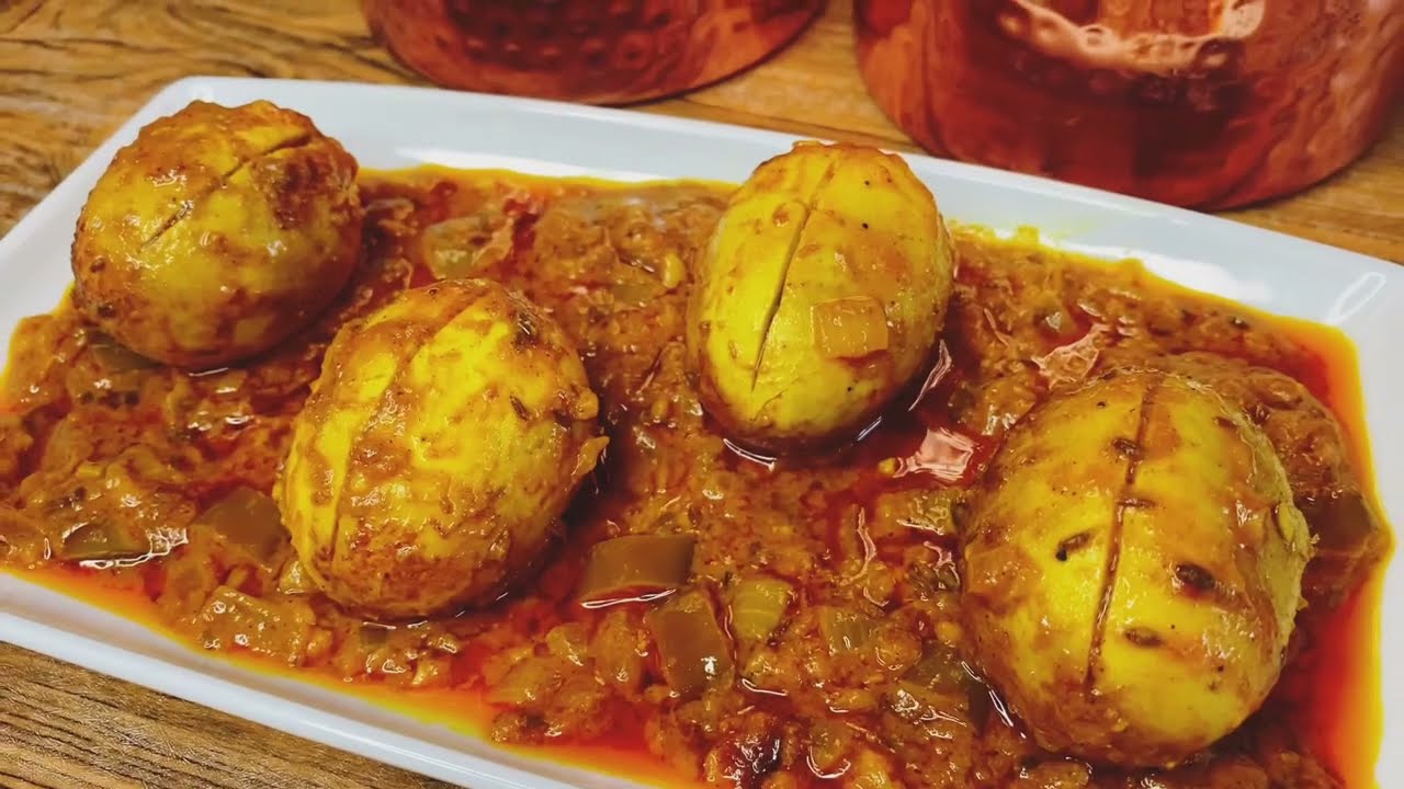 HUEVOS EN SALSA GARAM MASALA CURRY