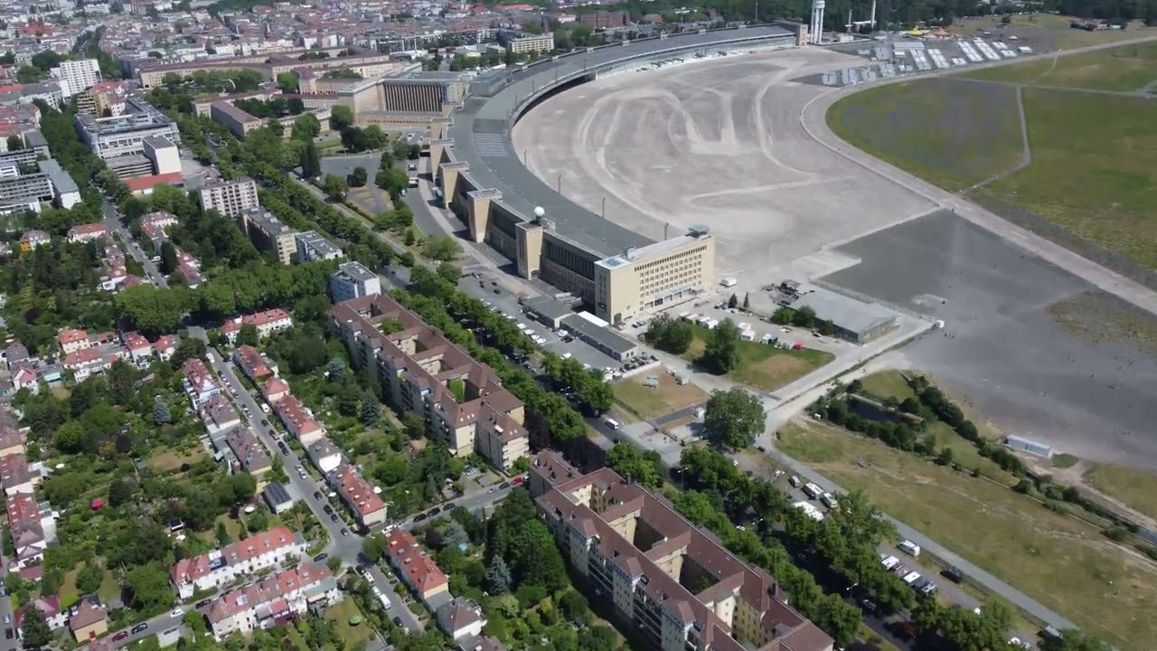[4K] Tempelhofer Feld von oben