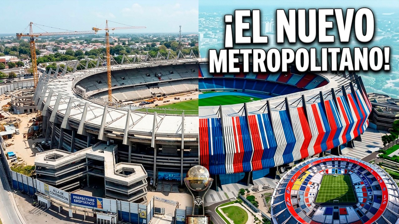 ¡Así se Transformará el Estadio Metropolitano de Barranquilla! Nueva Fachada y Tecnología de Punta
