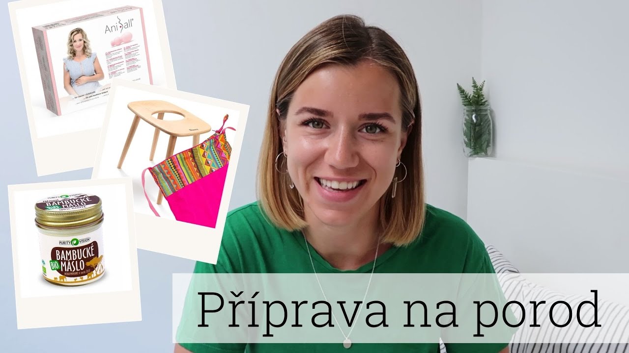 Moje předporodní příprava | aniball, masáž hráze, afirmace | Camie