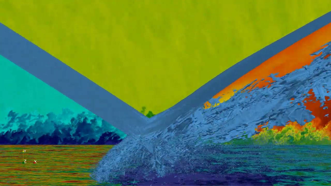 DNS of a shock wave/turbulent boundary-layer interaction at moderate Reynolds number