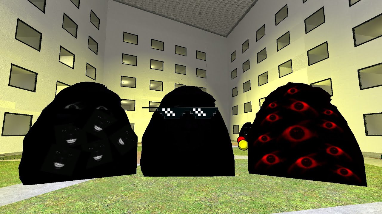 Cool Munci, Cursed Munci & Eye Munci Gmod Nextbots in Liminal Hotel - Escape or Fight Back?!
