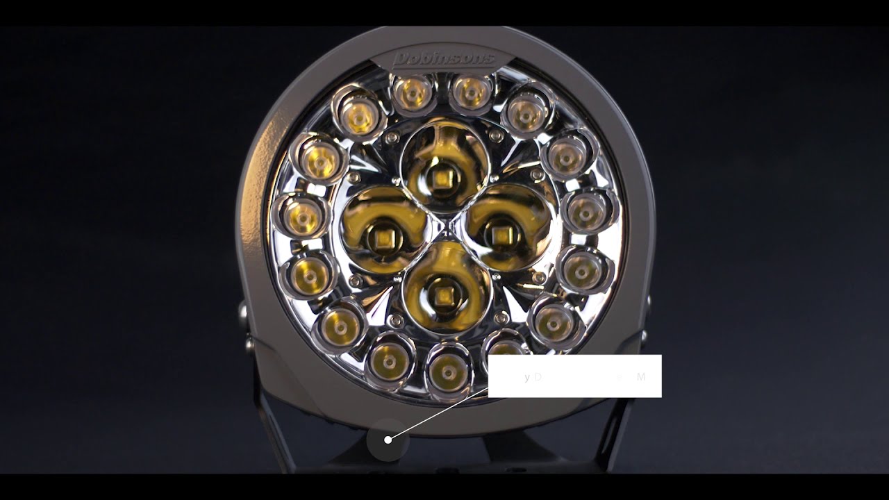 Dobinsons Spring & Suspension - Zenith 155 Watt Driving Lights Short