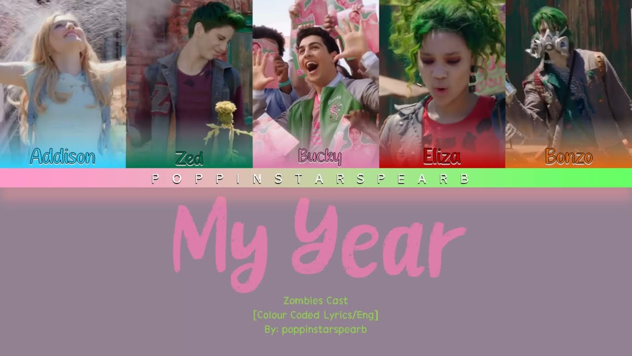 My Year - ZOMBIES Cast [Color Coded/Eng]