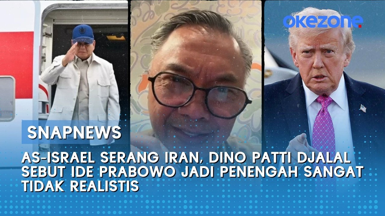 AS-Israel Serang Iran, Dino Patti Djalal Sebut Ide Prabowo Jadi Penengah Sangat Tidak Realistis