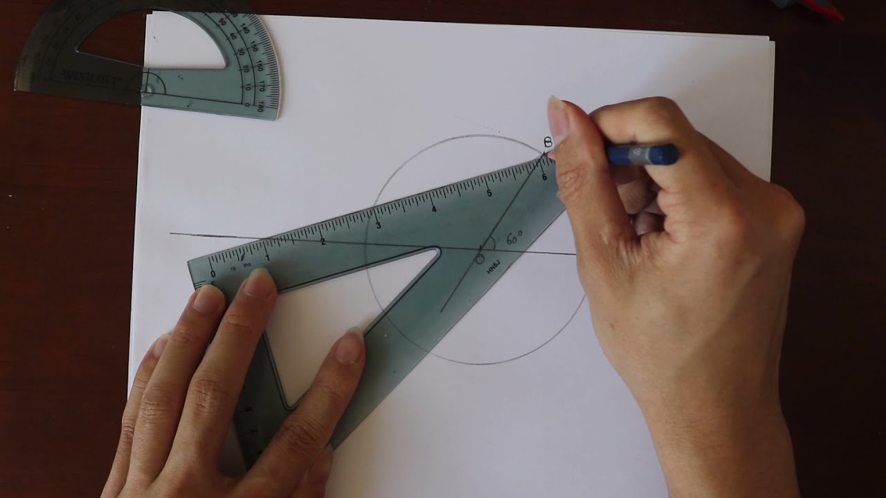 How to trisect angles with Marked ruler and compass?