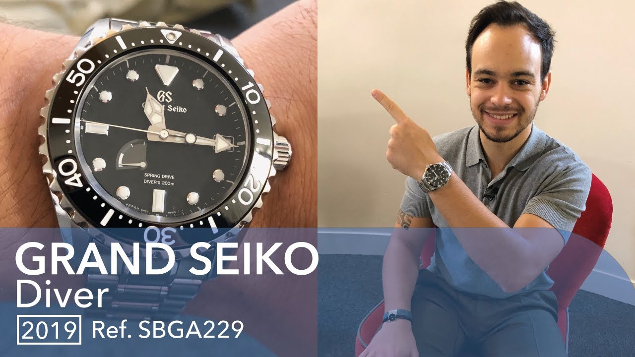 🔵 Grand Seiko Diver Spring Drive Ref. SBGA229 (S1E42) - L'avis de Pierre avec cette plongeuse ?