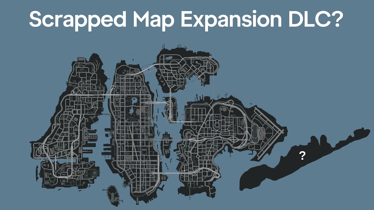 GTA IV's Scrapped Map Expansion DLC?