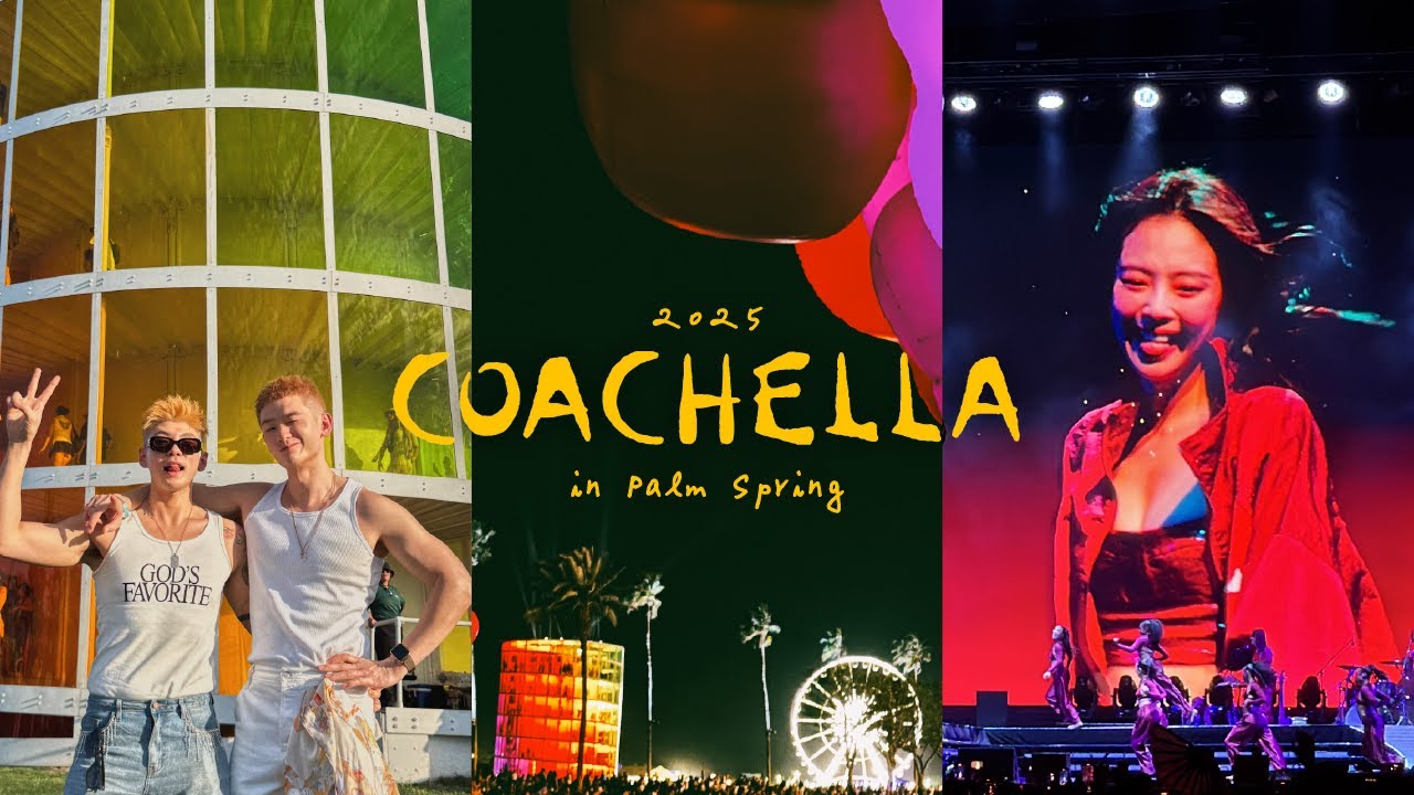 🏜️Coachella 2025 Vlog | Part two with Jennie+Charli XCX+Post Malone🎶🌴