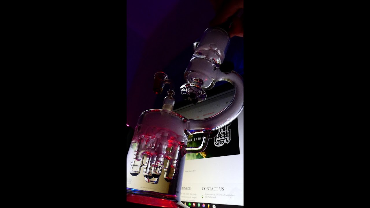 JabbaDabs - GRACE GLASS ''MICROSCOPE BONG'' LIMITED EDITION