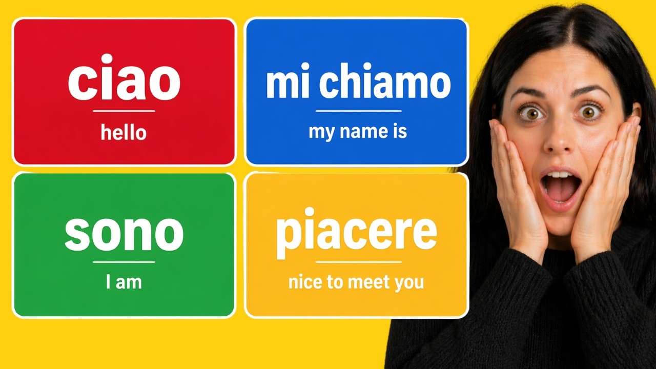 Going to Italy? Learn to Introduce Yourself in Italian 🇮🇹