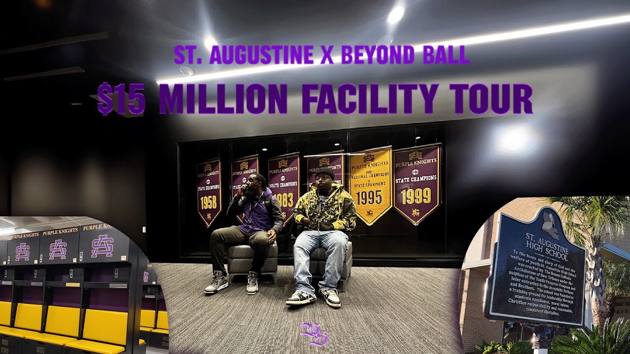 Touring A $15 MILLION DOLLAR Highschool Football Complex🔥😳 (St. Augustine Highschool In New Orlean)