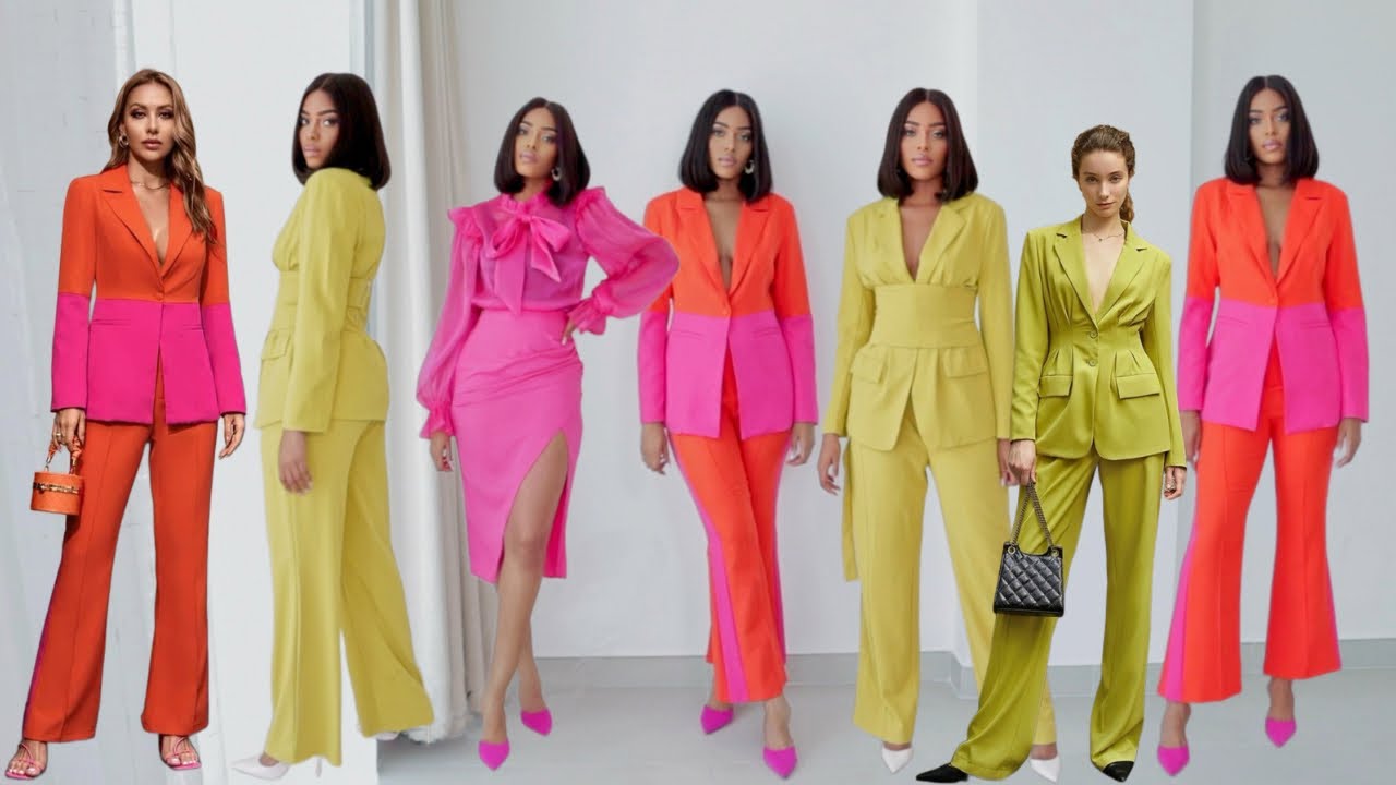 Fall work office outfits try on haul.#sheinpartner