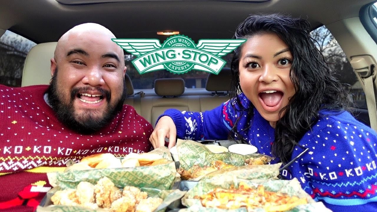 WINGSTOP WINGS & VOODOO FRIES MUKBANG !! (Mukmas Day 13)