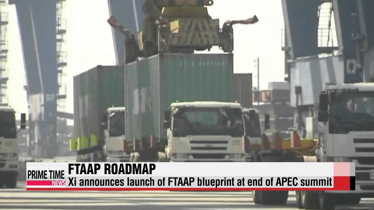 President Park endorses Beijng roadmap for FTAAP   박 대통령 