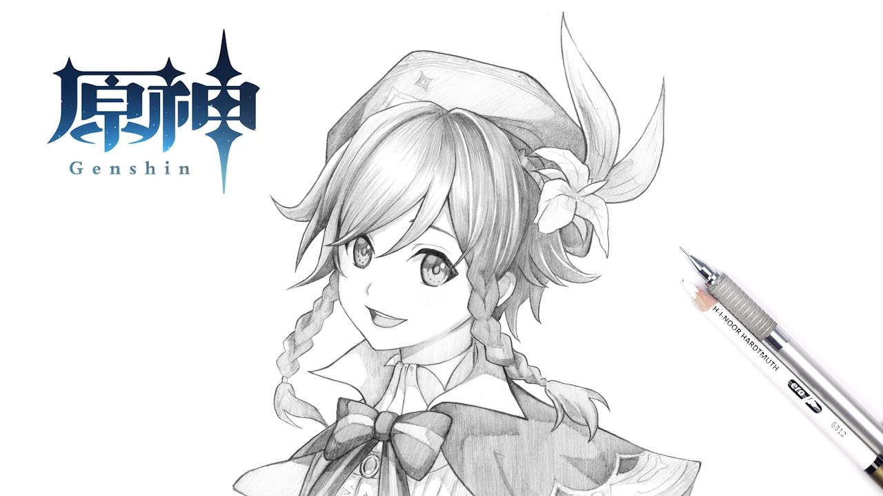 如何畫溫迪 | 原神 | How to draw Venti | Genshin Impact | drawing tutorial | Game | 動漫 | 遊戲 | 畫畫 | 教學