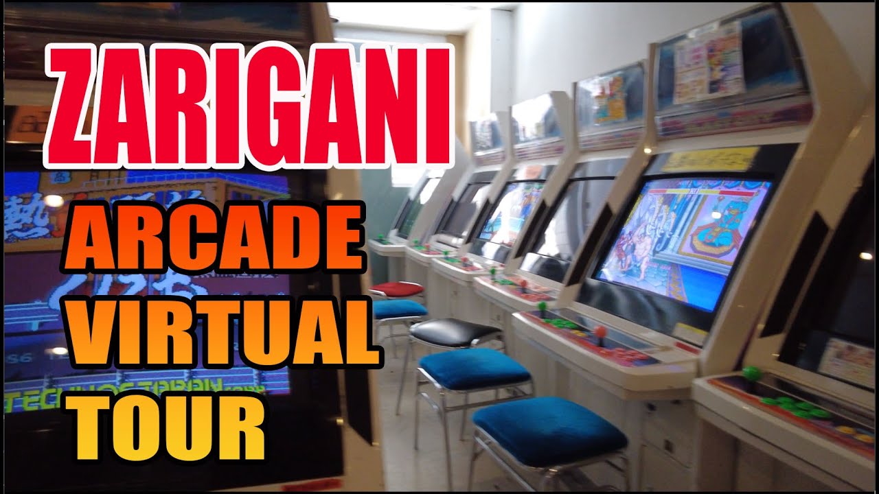 Visiting the Zarigani Arcade Center In Osaka Japan - 4K