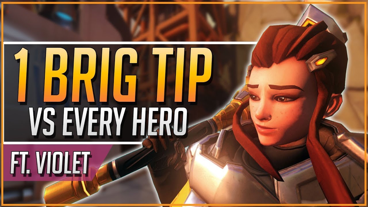 1 BRIGITTE TIP vs EVERY HERO ft. Violet (2019)